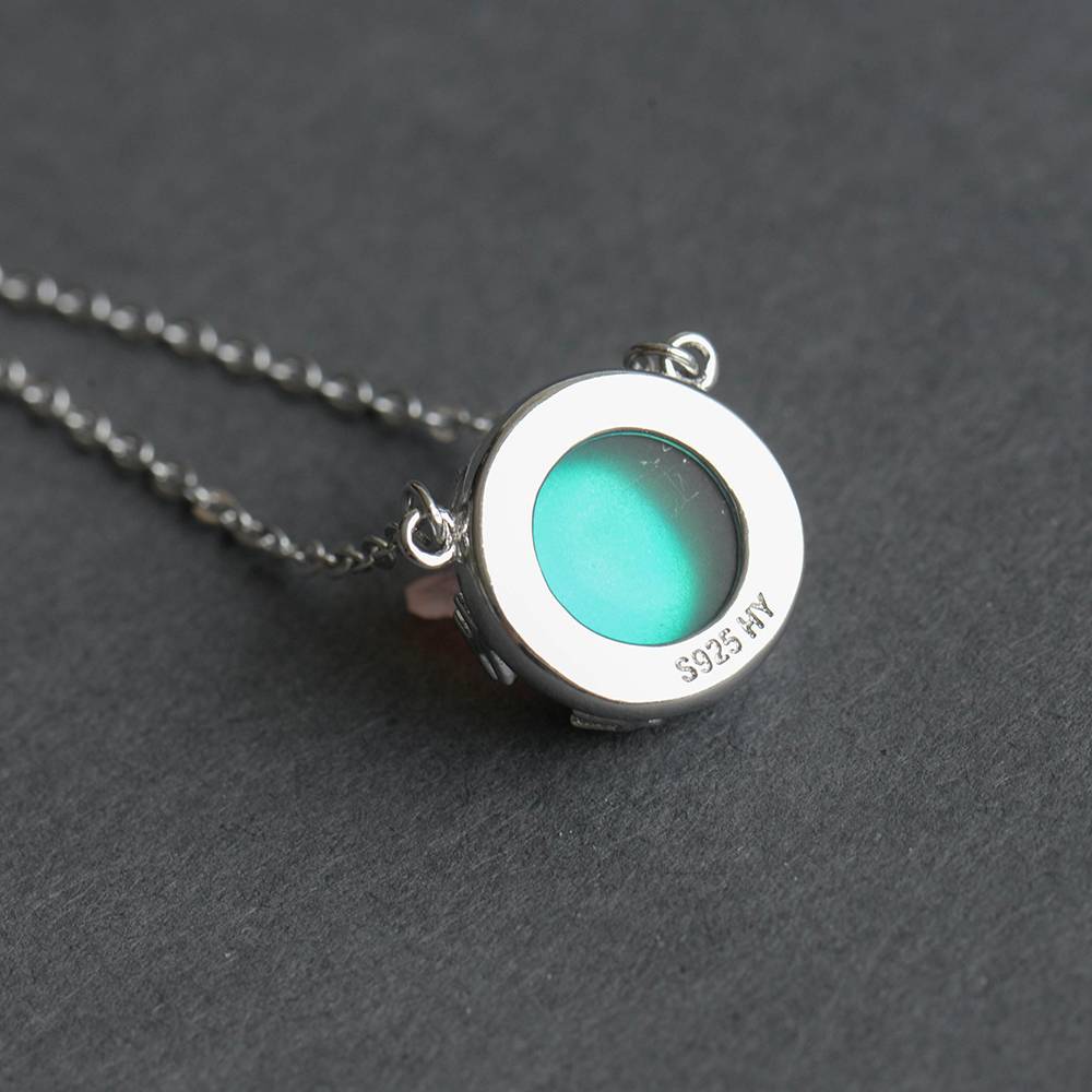 Women's Round Shaped Crystal Pendant Necklace Necklaces & Pendants Women's Jewelry