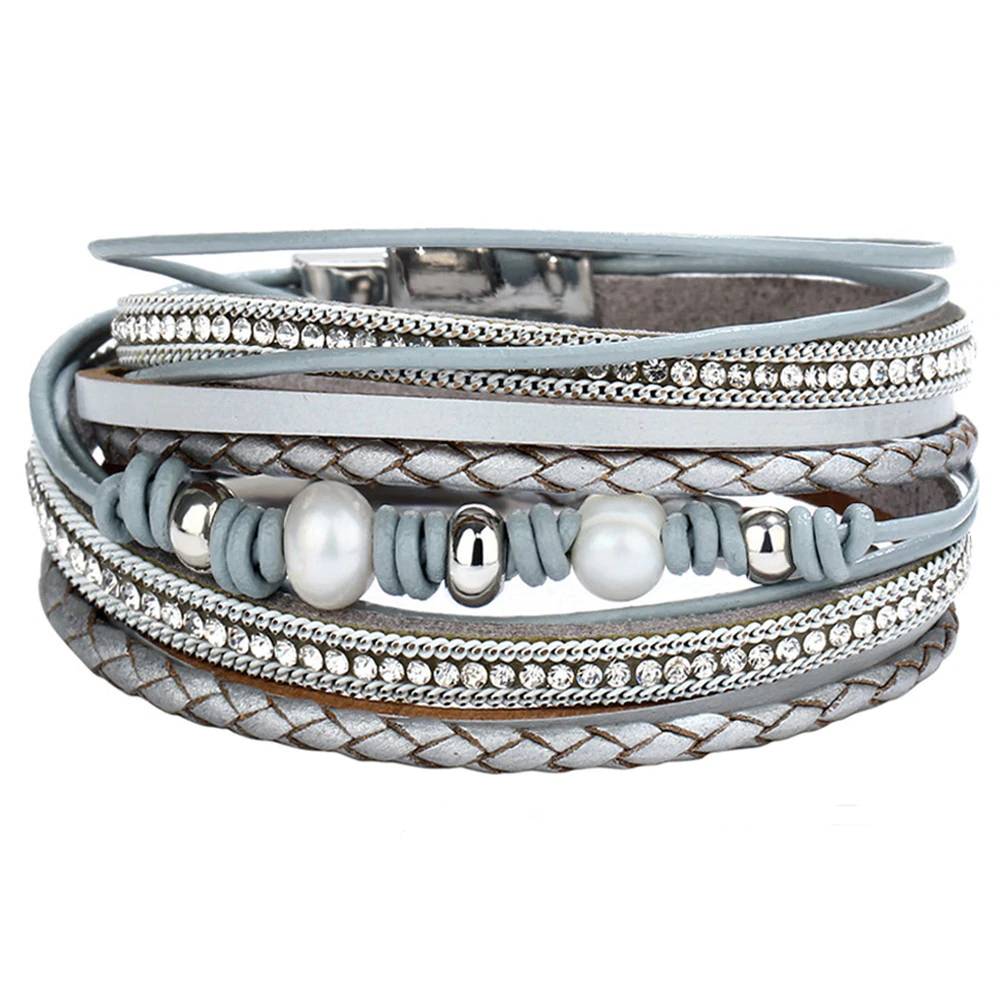 Women's Vintage Multilayer Leather Bracelet Bracelets & Bangles Women's Jewelry