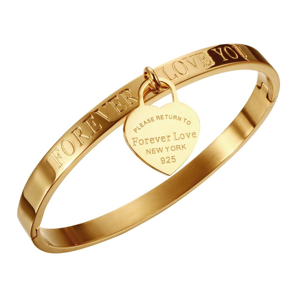 Forever Love You Cuff Bracelet for Women Bracelets & Bangles Women's Jewelry