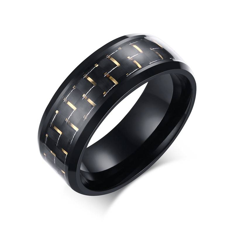 Men's Steel Geometric Patterned Ring Men's Jewelry Mens Rings