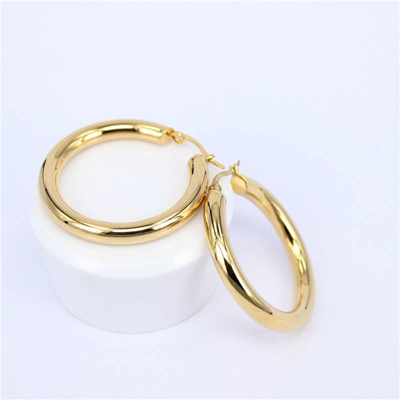 Stainless Steel Hoop Earrings Women's Earrings Women's Jewelry