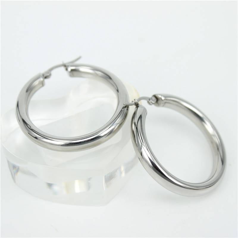 Stainless Steel Hoop Earrings Women's Earrings Women's Jewelry