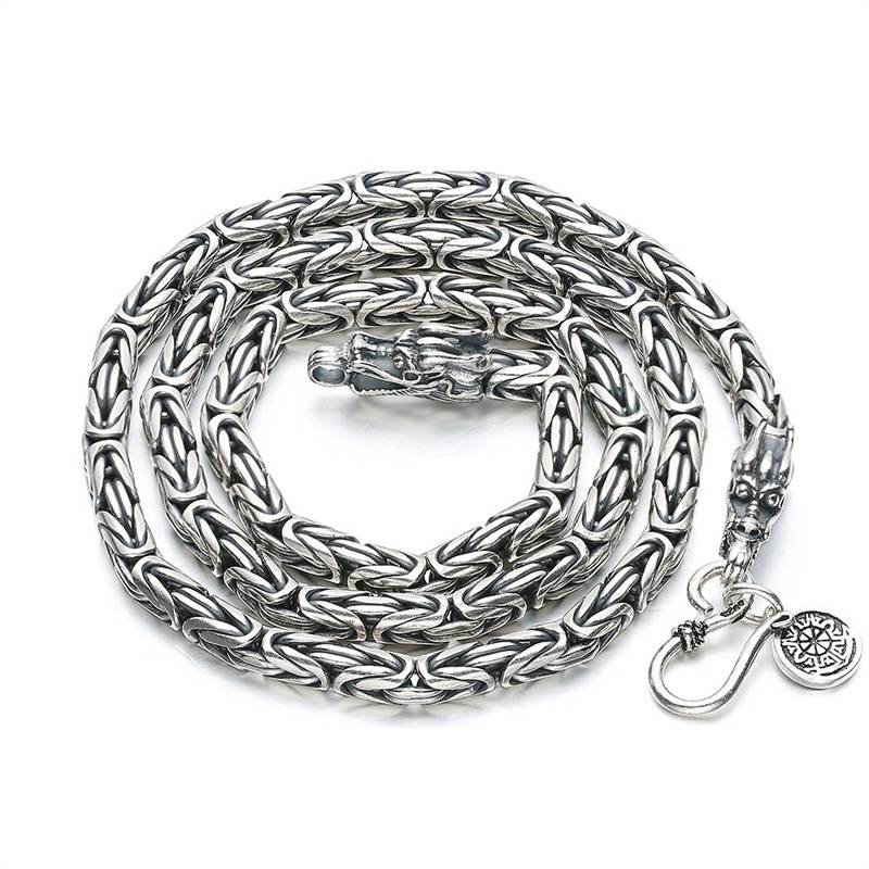 Men's 925 Dragon Sterling Silver Chains Men's Chains Men's Jewelry
