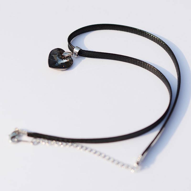 Women's Choker with Heart Shaped Pendant Necklaces & Pendants Women's Jewelry