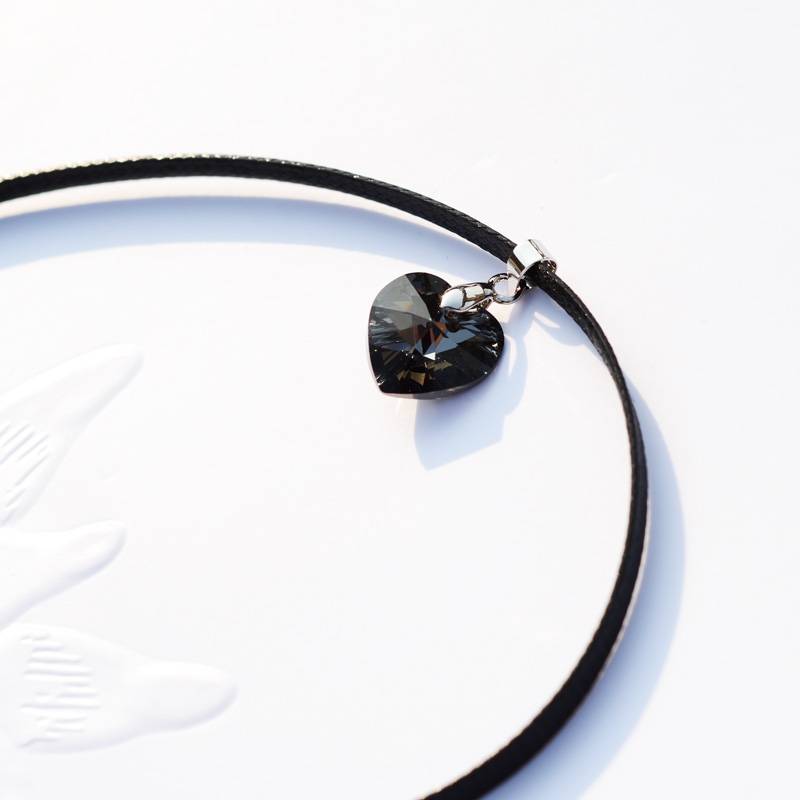 Women's Choker with Heart Shaped Pendant Necklaces & Pendants Women's Jewelry