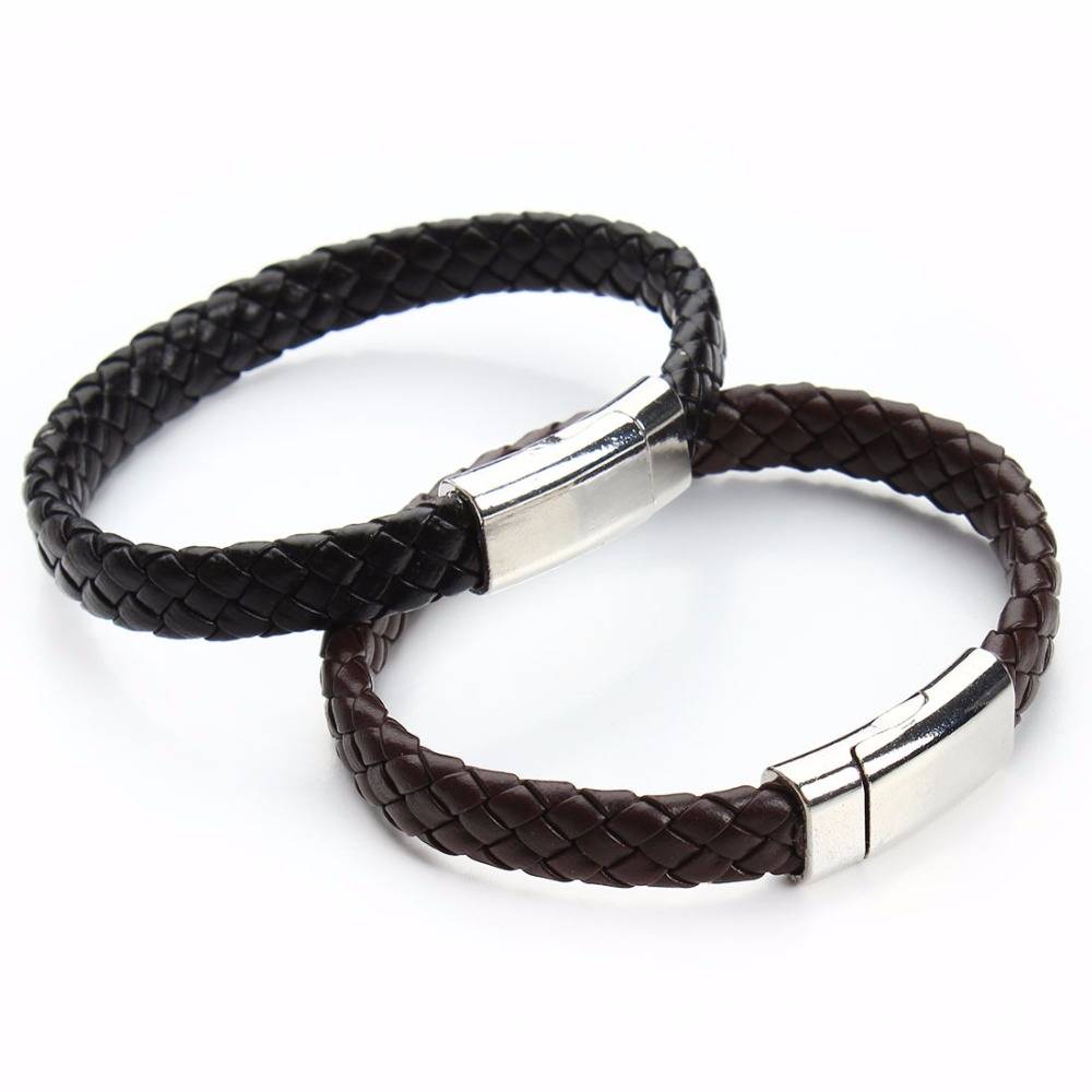 Braided PU Leather Bracelets for Men Men's Bracelets Men's Jewelry