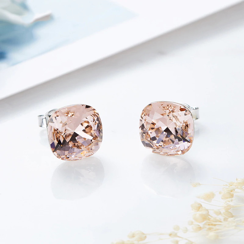 Women's Embellished with Crystals Stud Earrings Women's Earrings Women's Jewelry