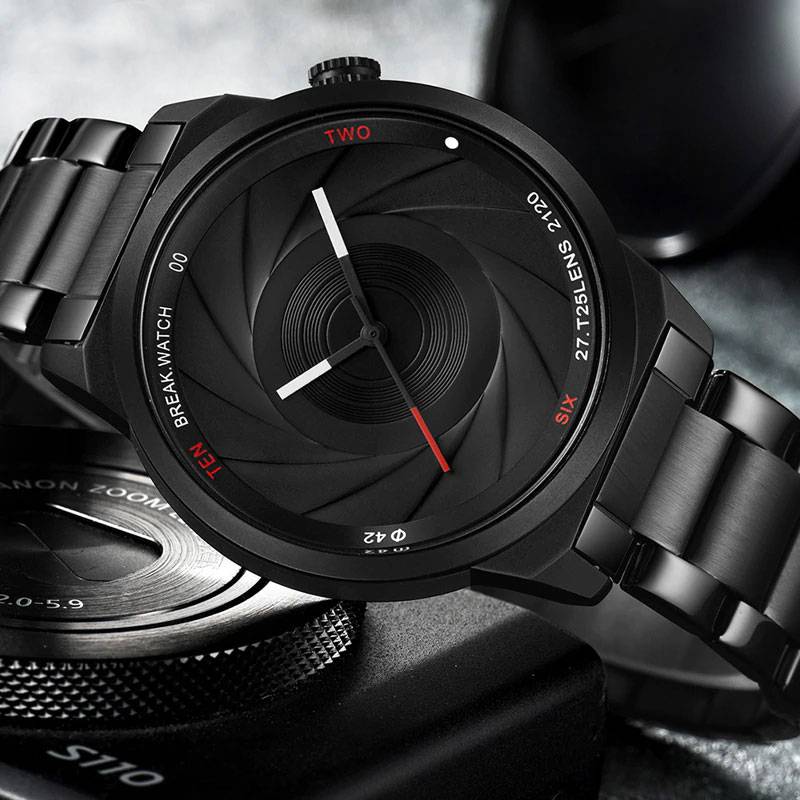Photographer Series Stainless Strap Unisex Watches Men's Wrist Watches Sinobi Women's Watches