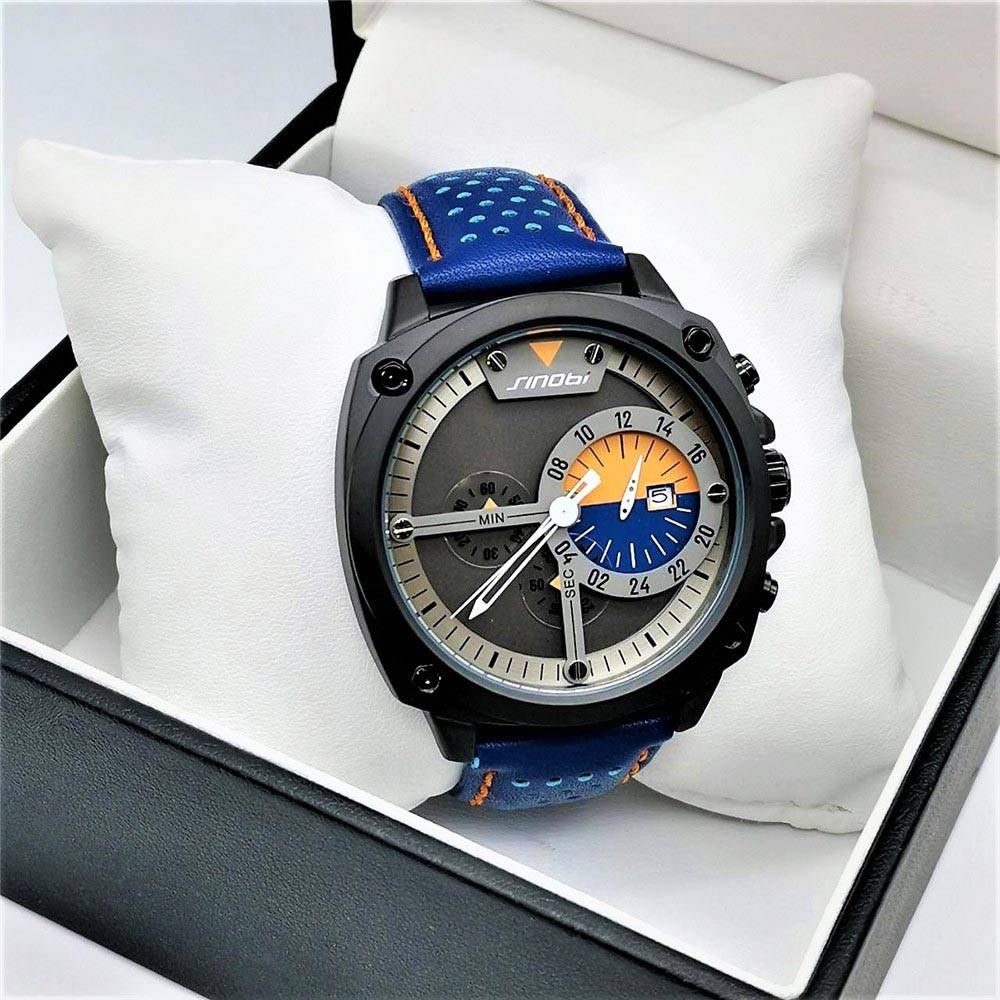 Men's Military Style Army Waterproof Watches Men's Wrist Watches Sinobi