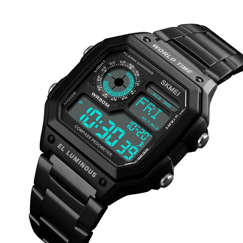 Men's Waterproof Led Electronic Digital Watches SKMEI Women's Watches