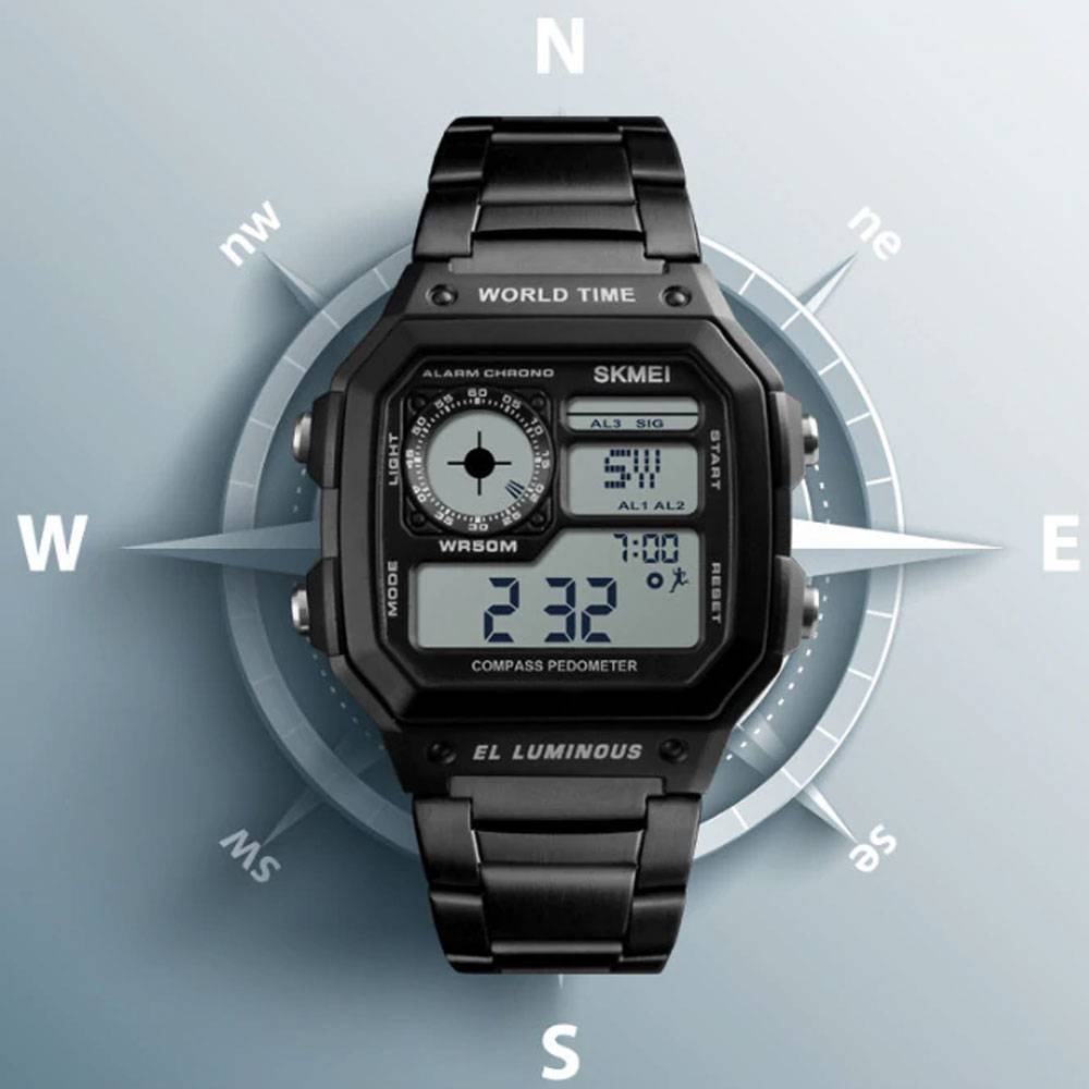 Men's Waterproof Led Electronic Digital Watches SKMEI Women's Watches