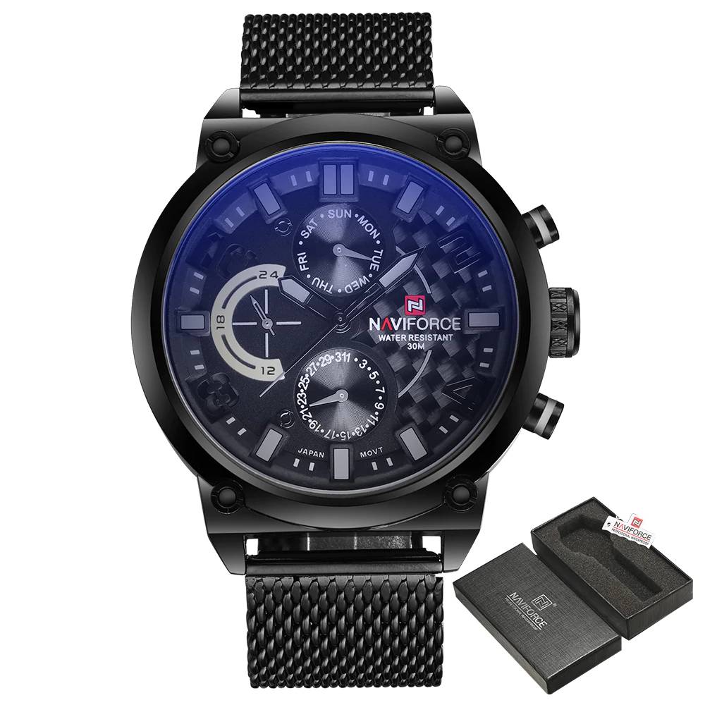 Luxury Waterproof Men's Quartz Watches Men's Wrist Watches Naviforce