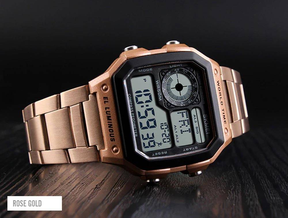 Men's Waterproof Led Electronic Digital Watches SKMEI Women's Watches