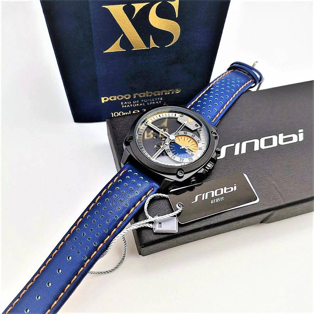 Men's Military Style Army Waterproof Watches Men's Wrist Watches Sinobi