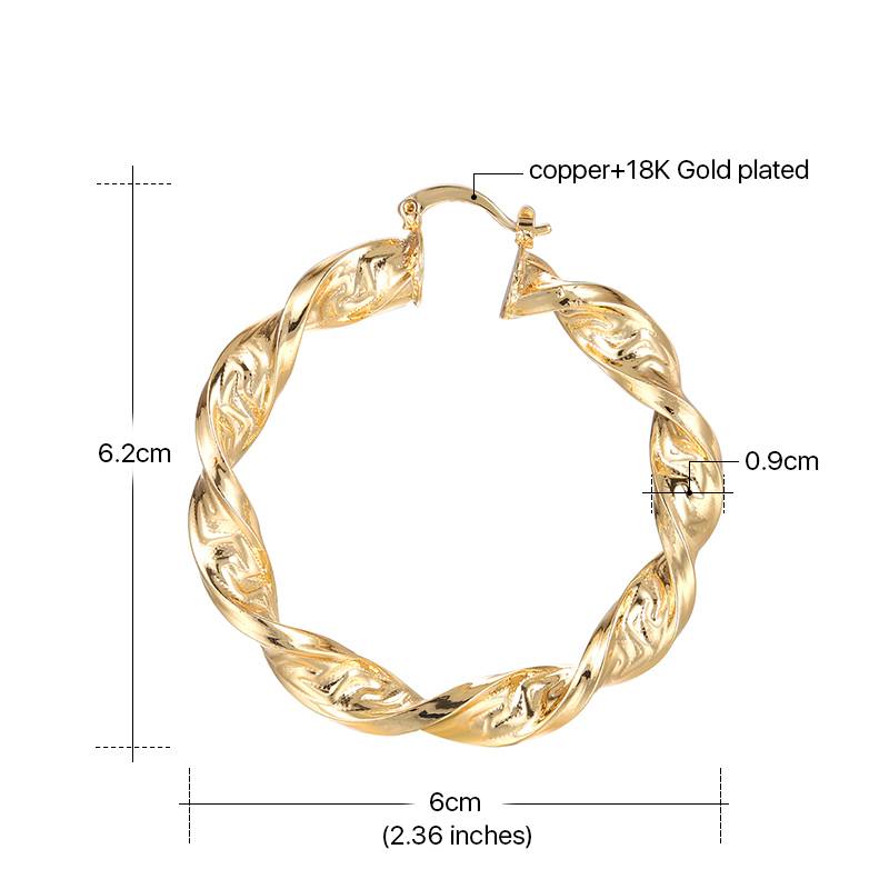 Women's Big Circle Hoop Earrings Women's Earrings Women's Jewelry