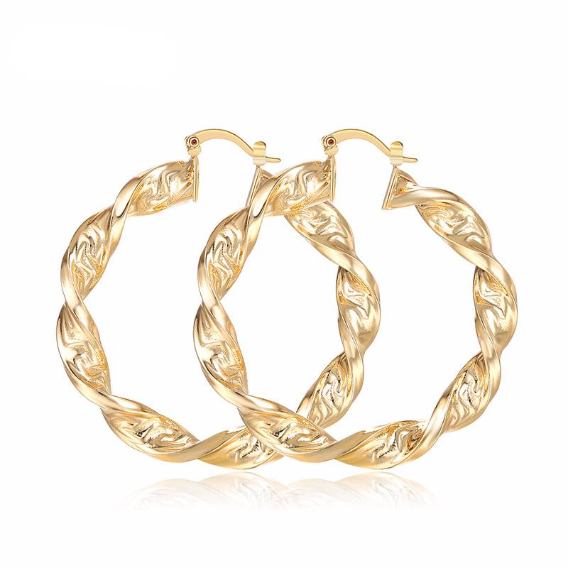Women's Big Circle Hoop Earrings | Jewelry Addicts