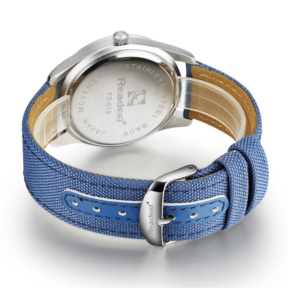 Textile Quartz Band Watches for Men Men's Wrist Watches