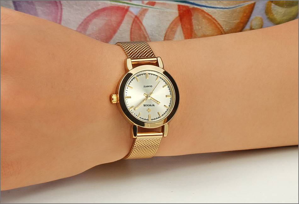 Women's Silver Steel Bracelet Watch Women's Watches