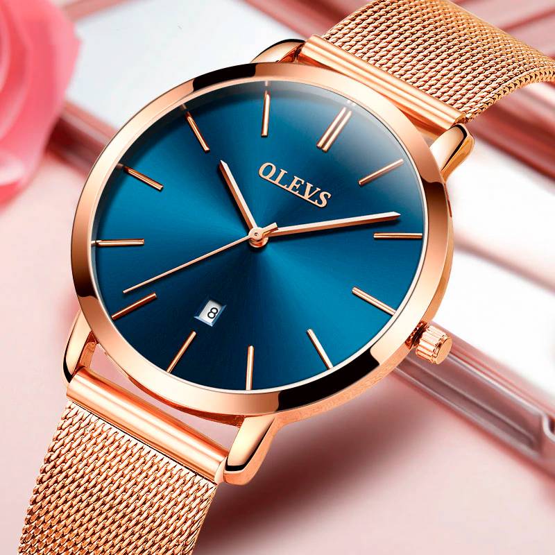 Wristwatches for Women with Mesh Band Women's Watches