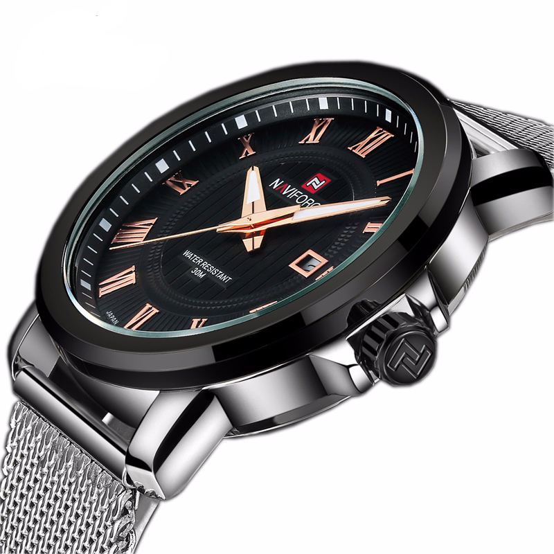 Women's Luxury Mesh Bracelet Watch Naviforce Women's Watches