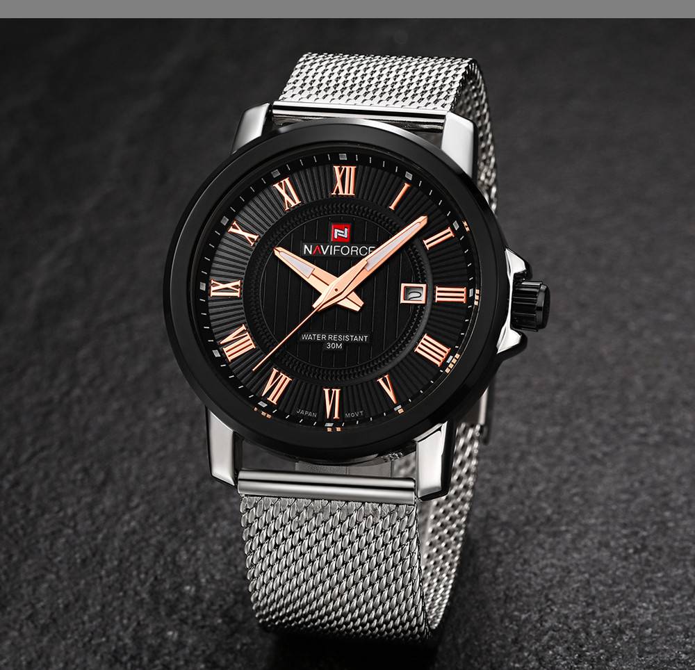Women's Luxury Mesh Bracelet Watch Naviforce Women's Watches
