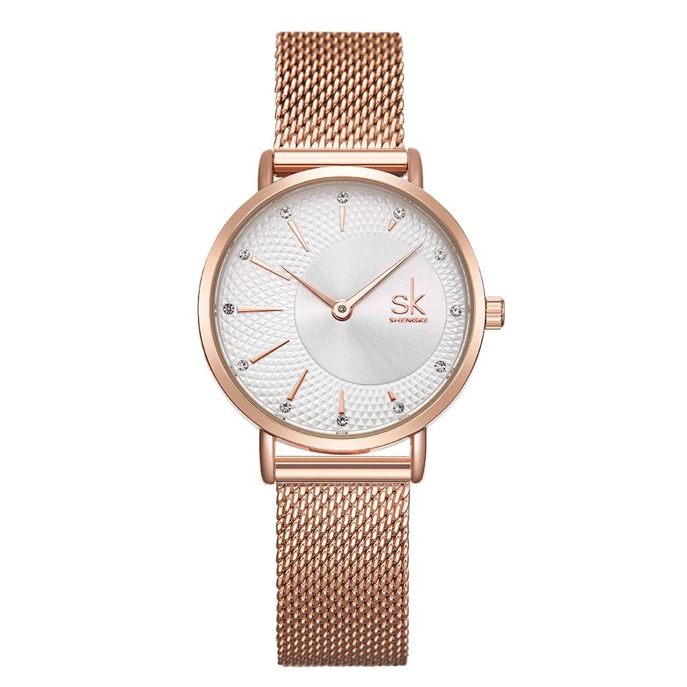 Crystal Design Ladies Casual Quartz Watches Women's Watches