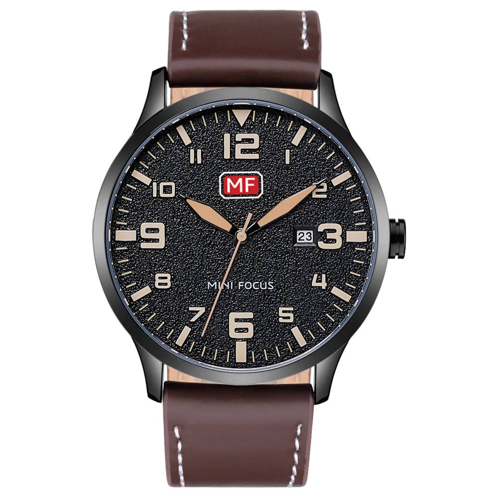 Ultra-Thin Luxury Men's Quartz Watches Men's Wrist Watches Mini Focus