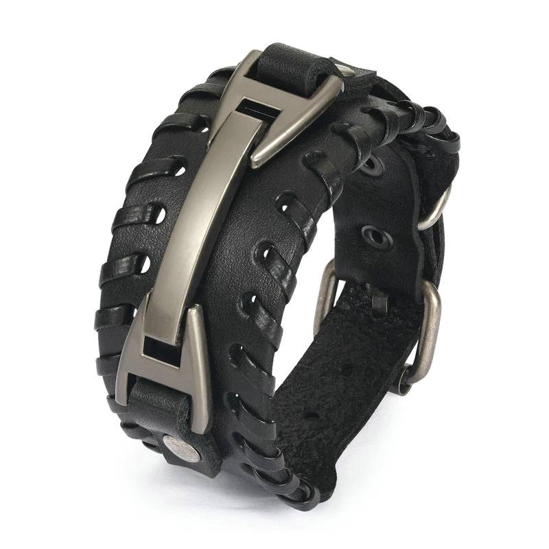 Men's Vintage Multilayer Braided Leather Bracelet Men's Bracelets