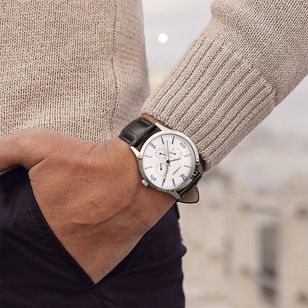 Men's Classic Slim Quartz Watches Men's Wrist Watches Sinobi
