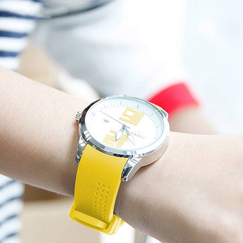 Women's Fashion Sport Silicone Band Quartz Watches Women's Watches