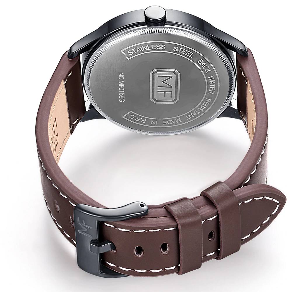 Ultra-Thin Luxury Men's Quartz Watches Men's Wrist Watches Mini Focus