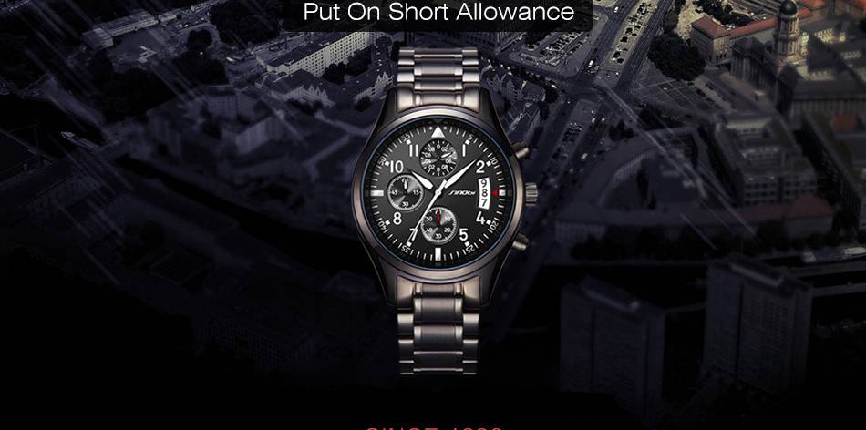 Pilot Series Men's Chronograph Waterproof Watch