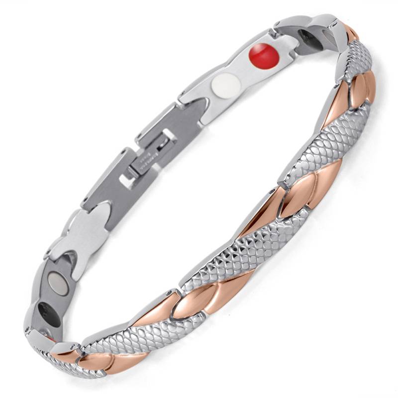 Women's Stainless Steel Magnetic Therapy Bracelet Bracelets & Bangles Magnetic Therapeutic Bracelets