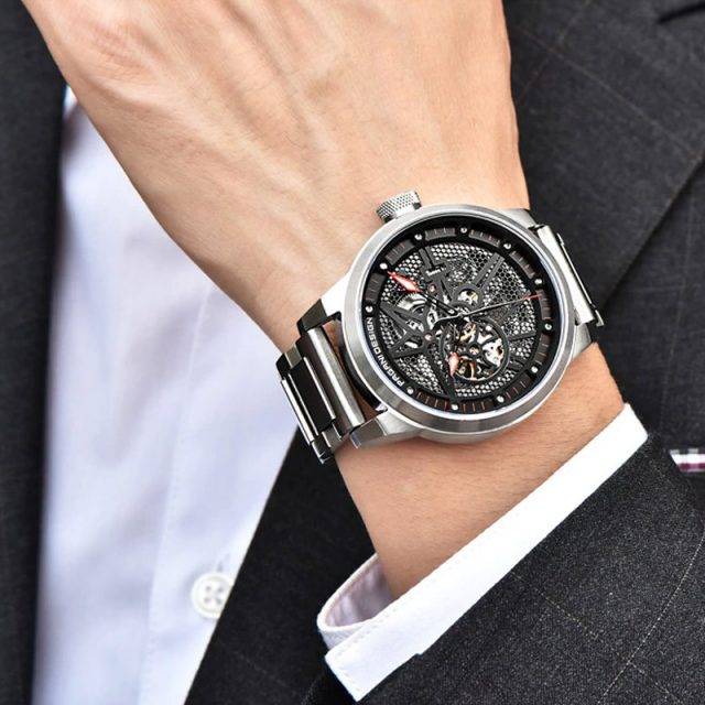 Men's Vintage Mechanical Automatic Tourbillon Watches | Jewelry Addicts