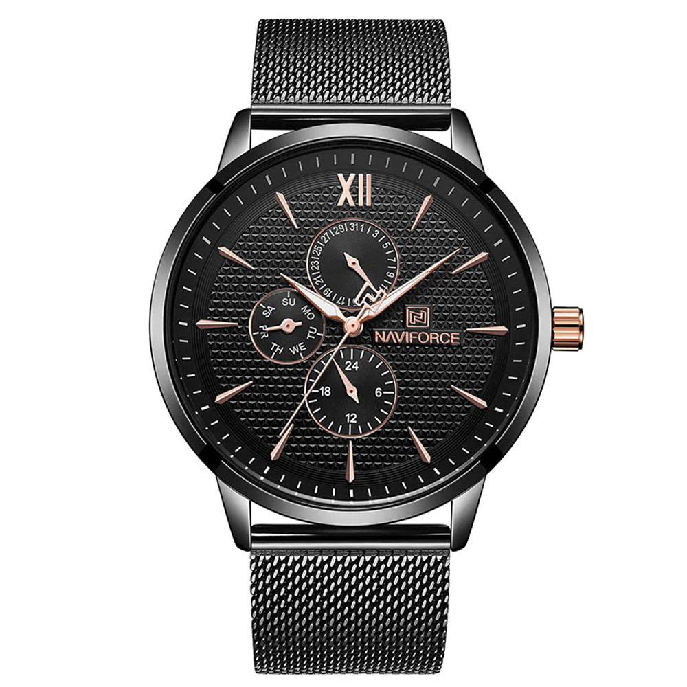 Ultra Thin Quartz Military Design Watch Men's Wrist Watches Naviforce