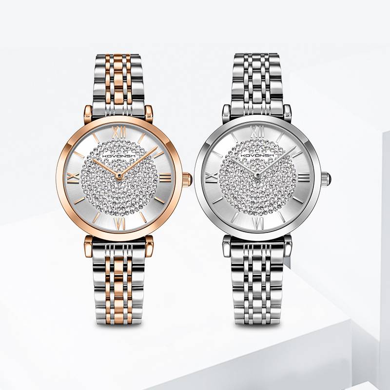 Women's Stainless Steel Quartz Dress Watch Women's Watches
