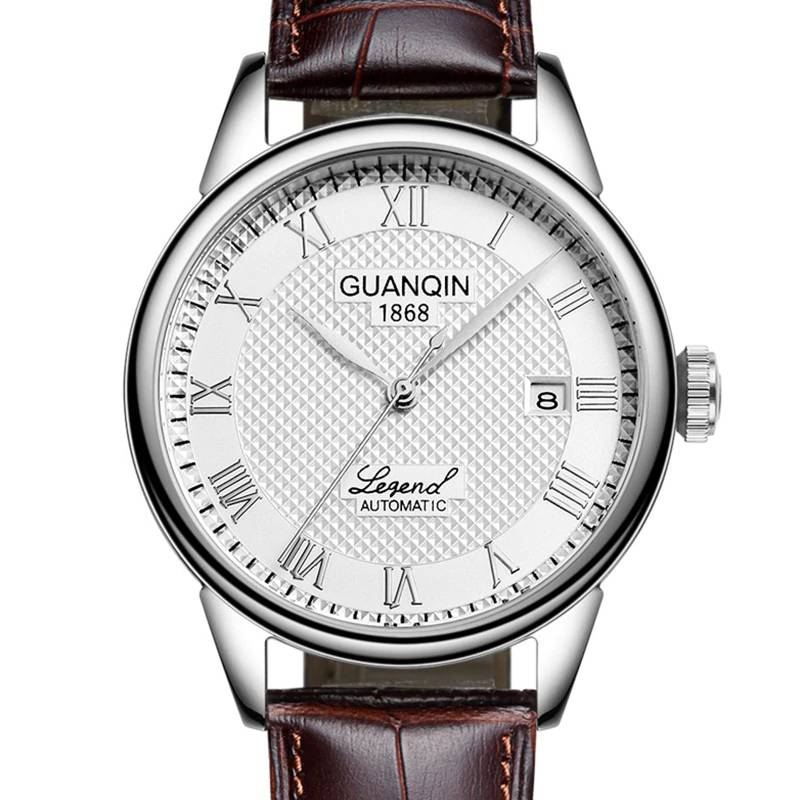 2019 Business Mechanical Automatic Men's Watches Guanqin Men's Wrist Watches