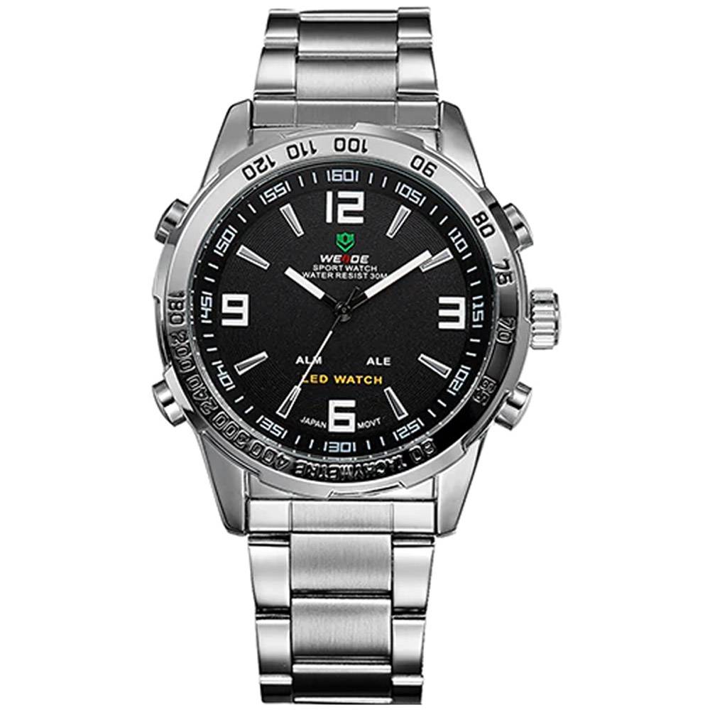 Men's Military Quartz Watch with Digital Display Men's Wrist Watches