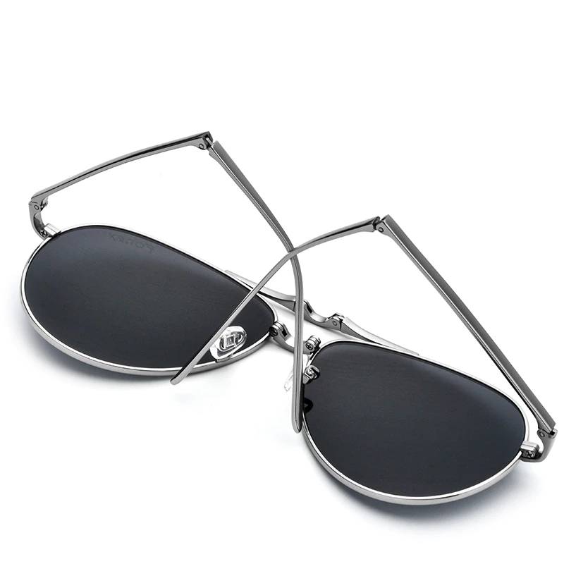 Titanium Polarized Folding Sunglasses Men's Sunglasses