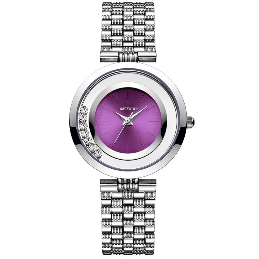Women's Quartz Watches with Artificial Crystals Women's Watches