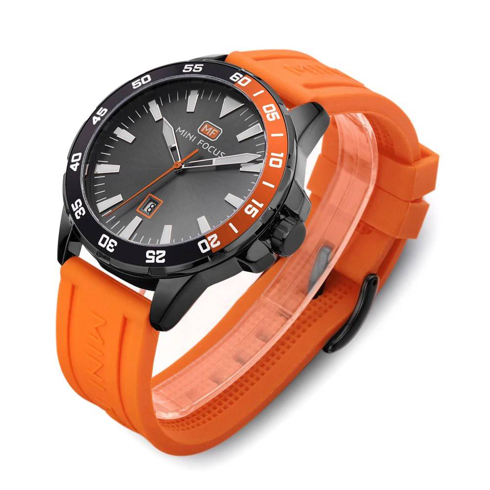 Sport Mens MINI FOCUS Quartz Watch G-O Men's Wrist Watches Mini Focus