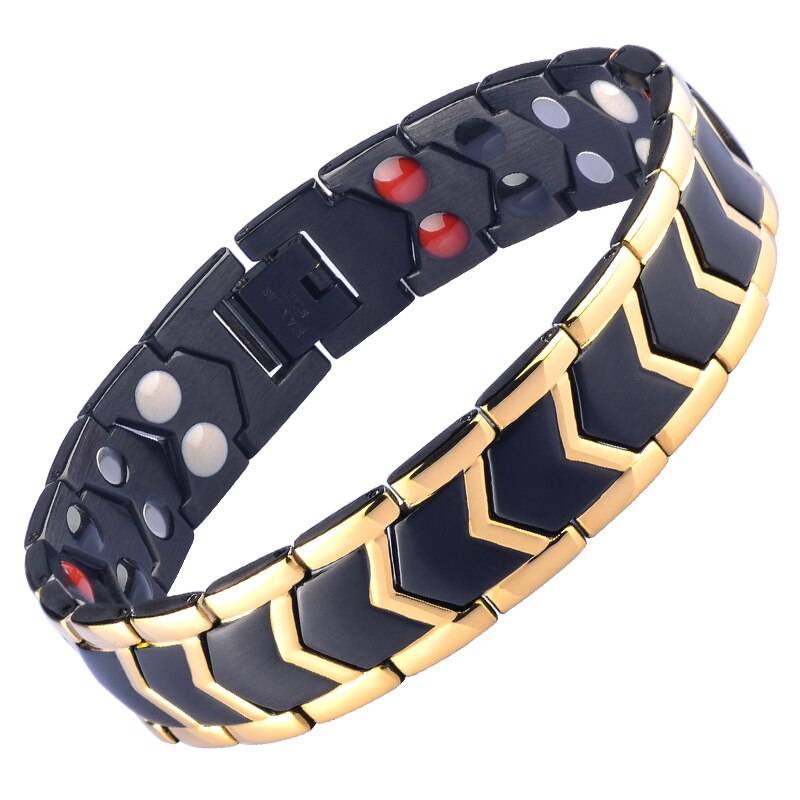 Healing Magnetic Stainless Steel Bracelet Magnetic Therapeutic Bracelets