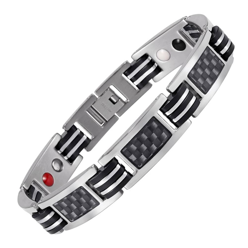 Magnetic Health Energy Titanium Therapy Bracelet Magnetic Therapeutic Bracelets