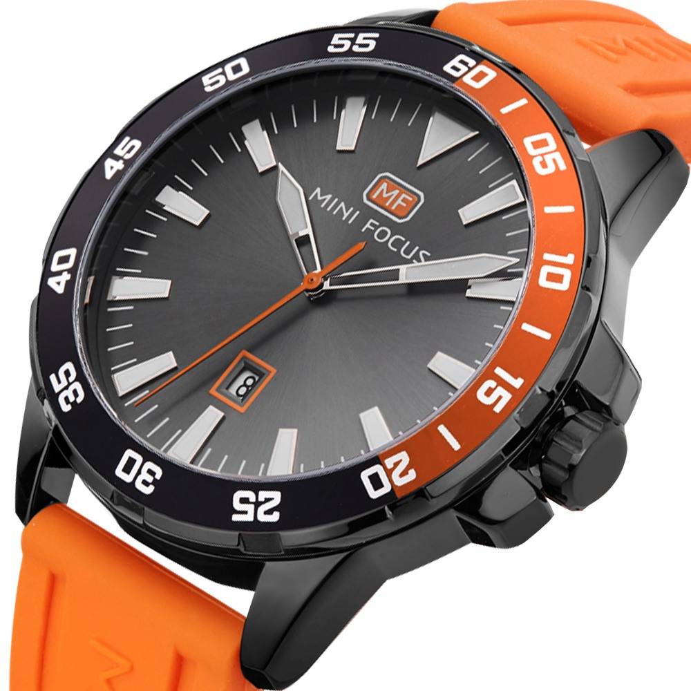 Sport Mens MINI FOCUS Quartz Watch G-O Men's Wrist Watches Mini Focus