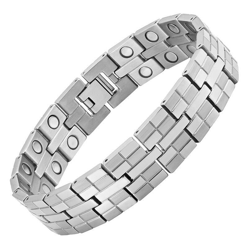 Magnetic Therapy Titanium Healing Charm Bracelet Magnetic Therapeutic Bracelets