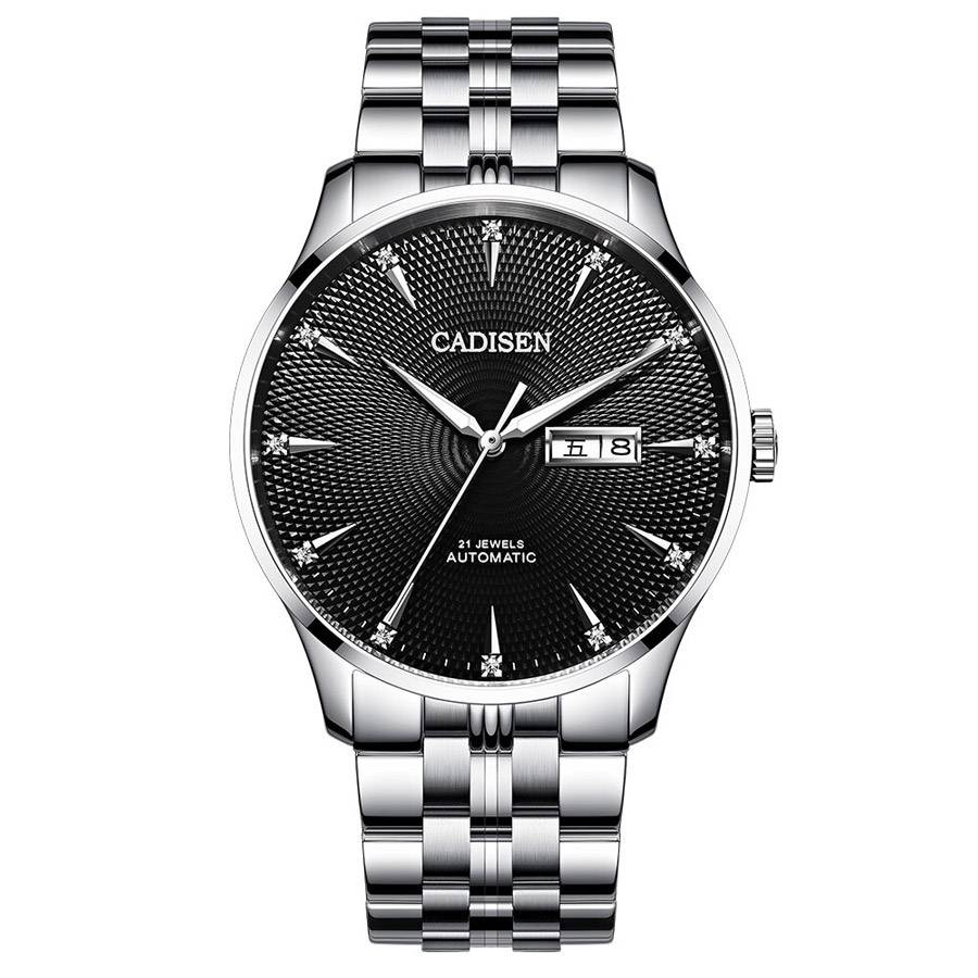 Vintage CADISEN Automatic Mechanical Classic Watch Cadisen Men's Wrist Watches
