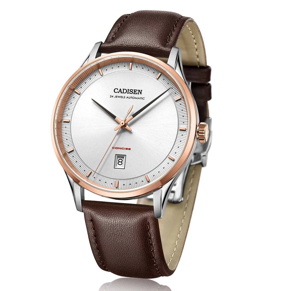 Mechanical Automatic CADISEN Business Watch 2020 Cadisen Men's Wrist Watches