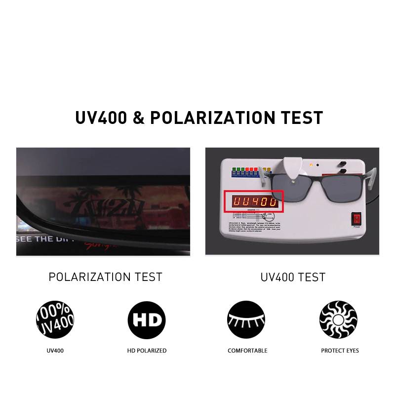 Polarized UV400 TR90 Sunglasses Men's Sunglasses