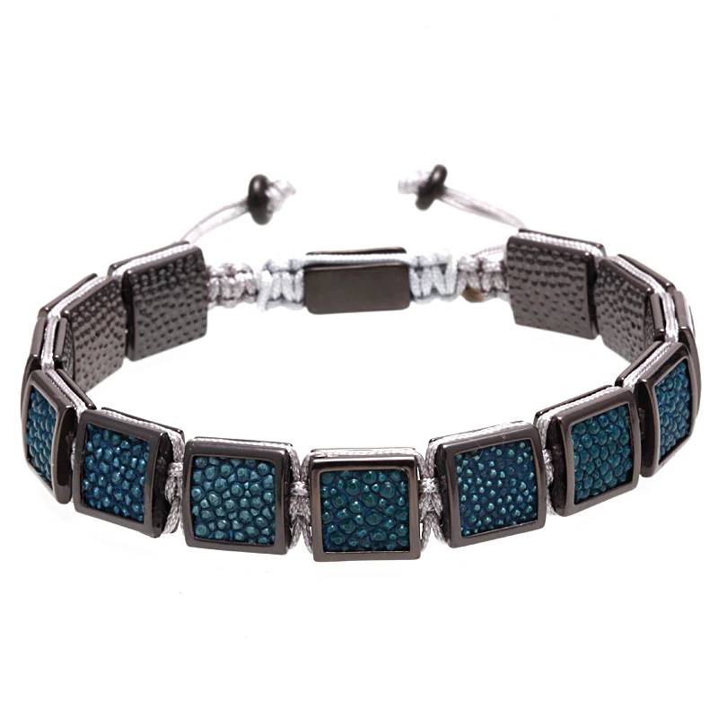 Charm Bracelet Leather Handmade Braided Men's Bracelets