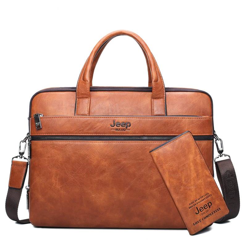 JEEP Men's Briefcase Bag For 14